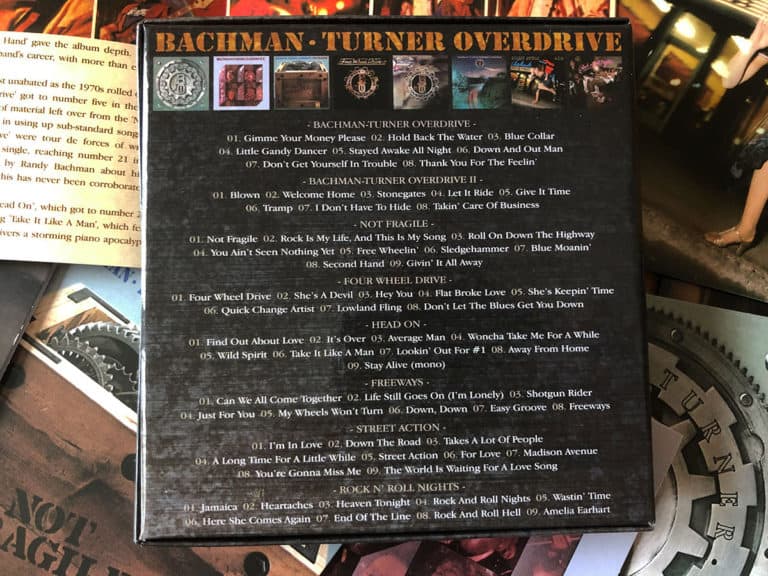 Bachman Turner Overdrive Classic Album Box Set Review Now Spinning