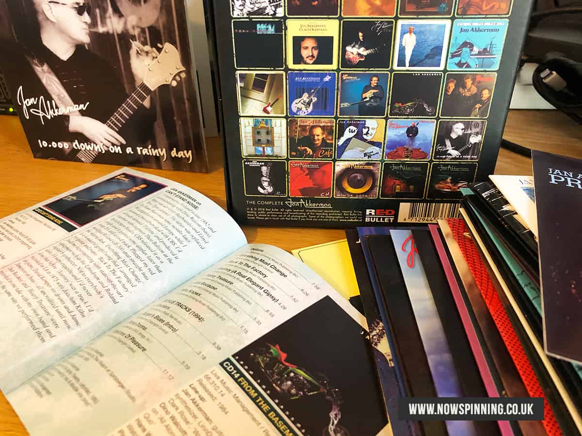 Unboxing Jan Akkerman Complete Albums Box Set