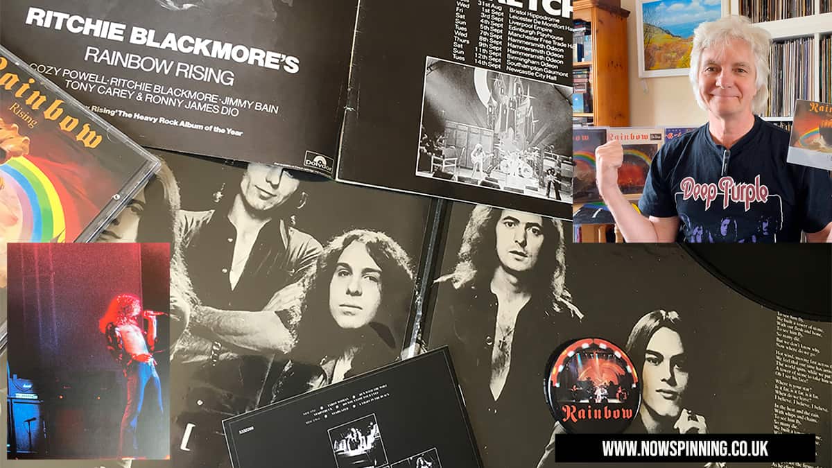 Rainbow Rising Tour Program Signed by Robert Plant