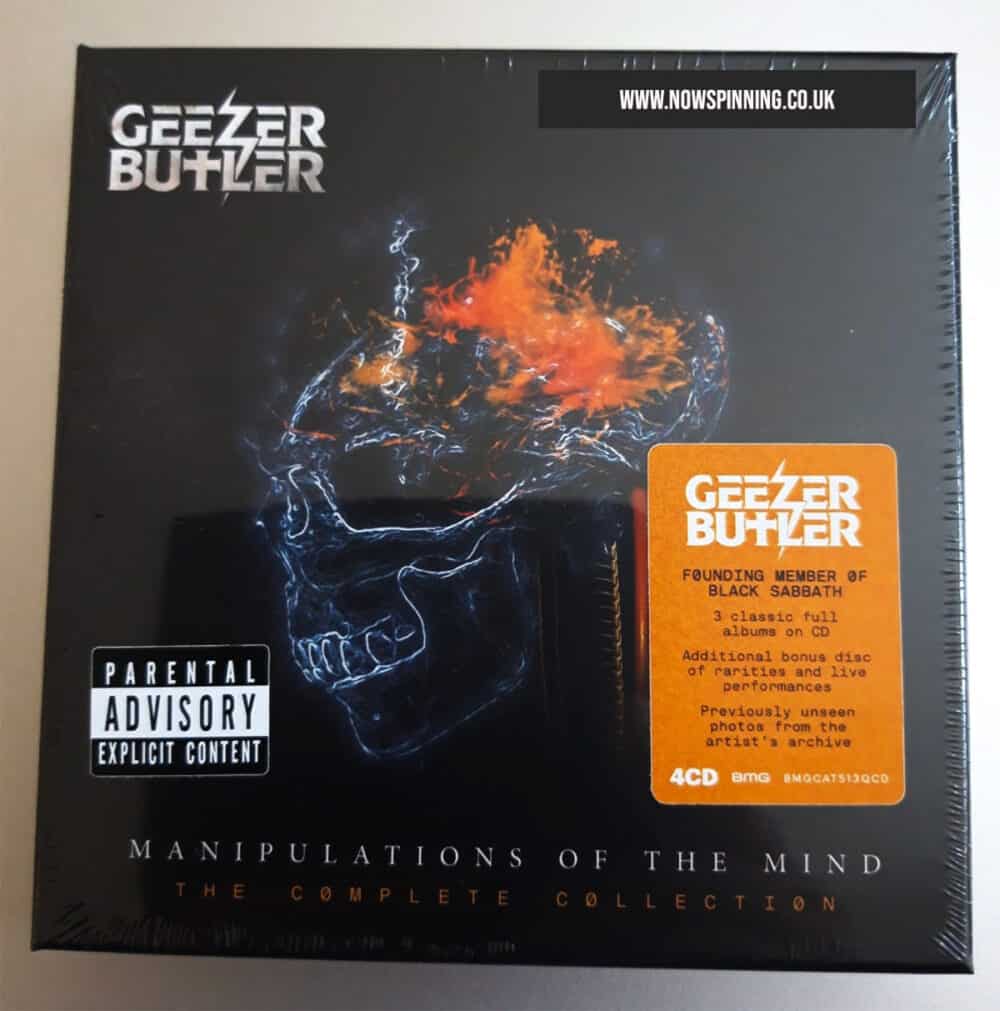 Geezer BUTLER Manipulations Of The Mind (4CD, BMG)