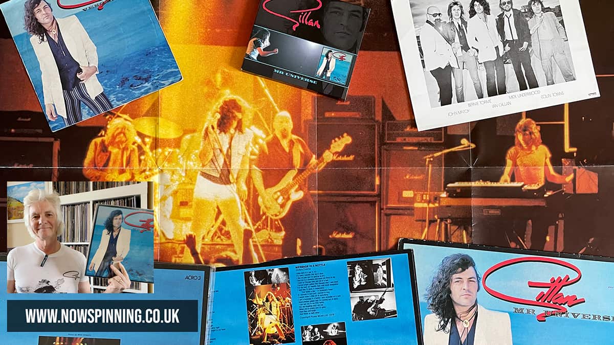 Gillan Mr Universe - The Album, The Tour, T- Shirt and CD Remaster