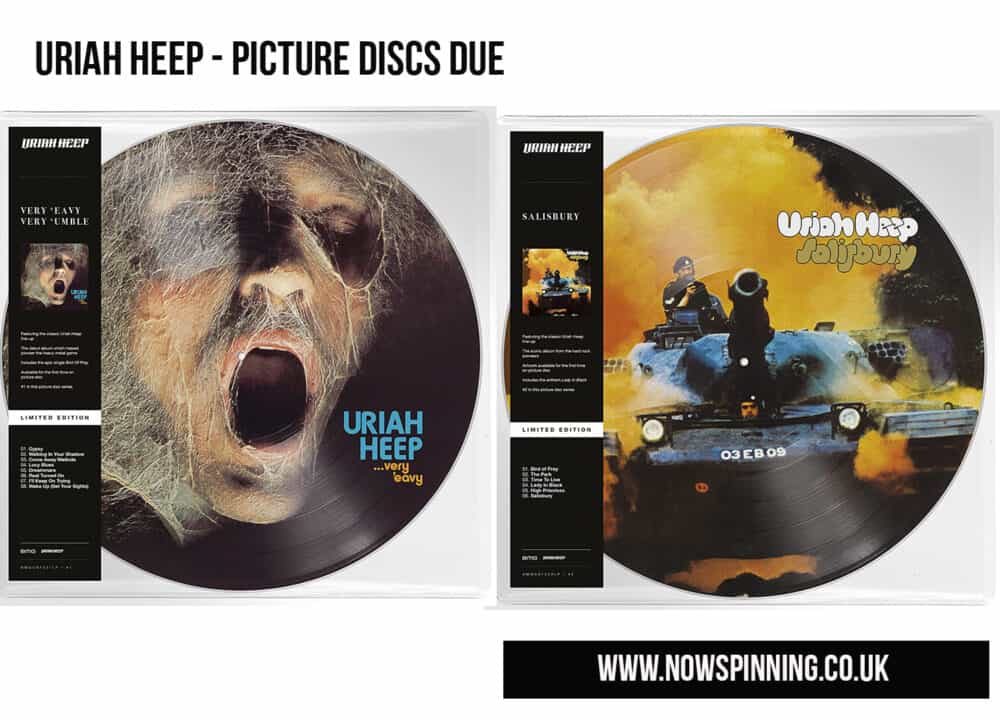 Uriah Heep Picture Discs Due