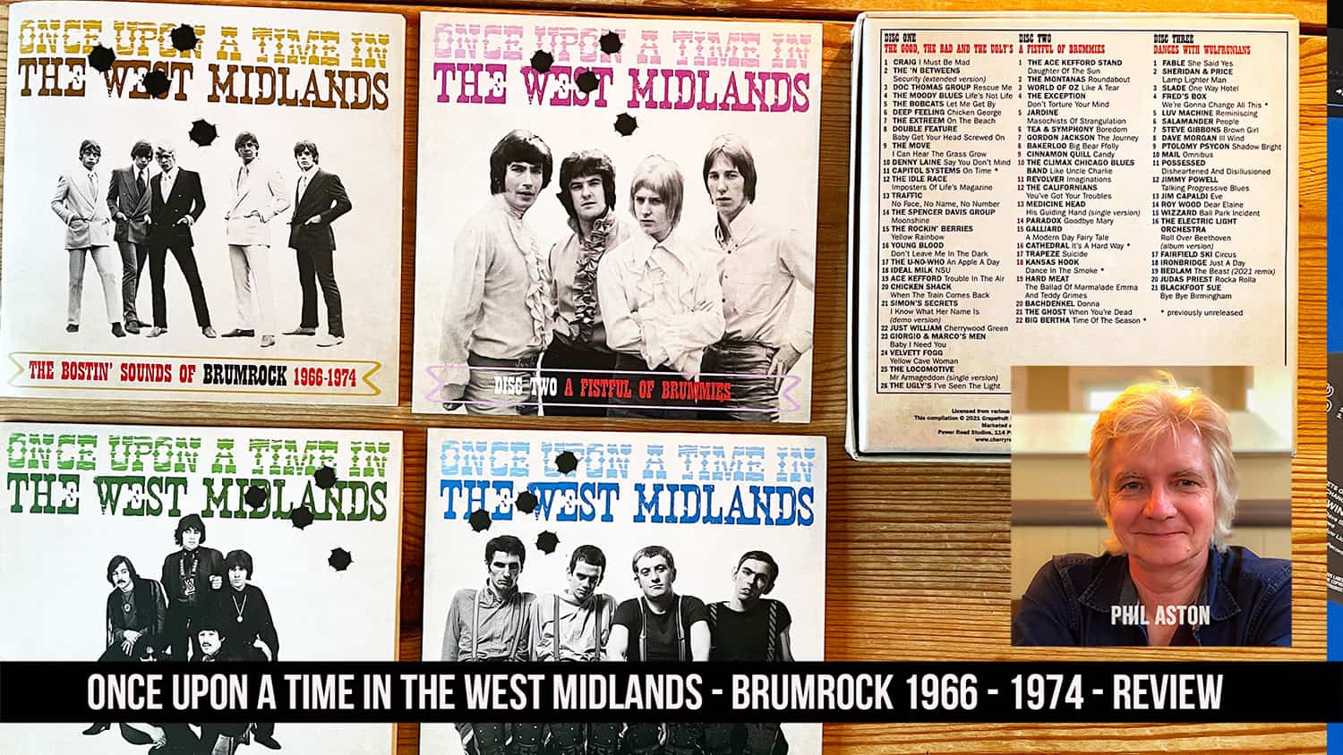 Once Upon A Time In The West Midlands The Bostin Sounds of BRUMROCK 1966 - 1974 3CD Box Set Review