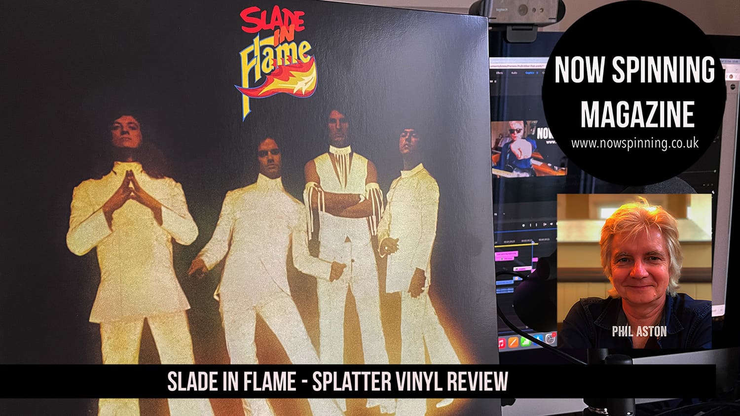 Slade in Flame Splatter Vinyl Review