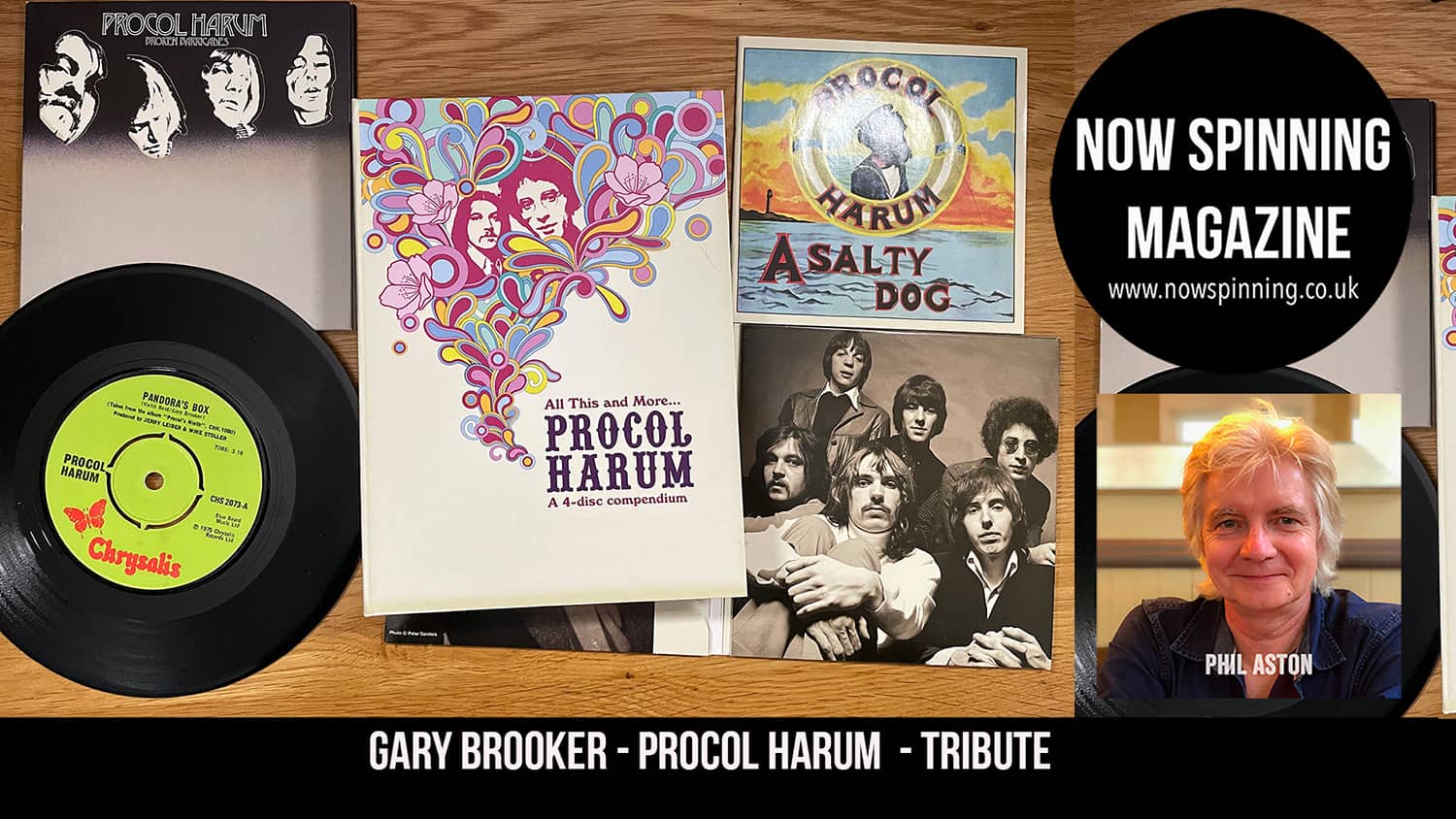 Gary Brooker Tribute Procol Harum with Phil Aston Now Spinning Magazine