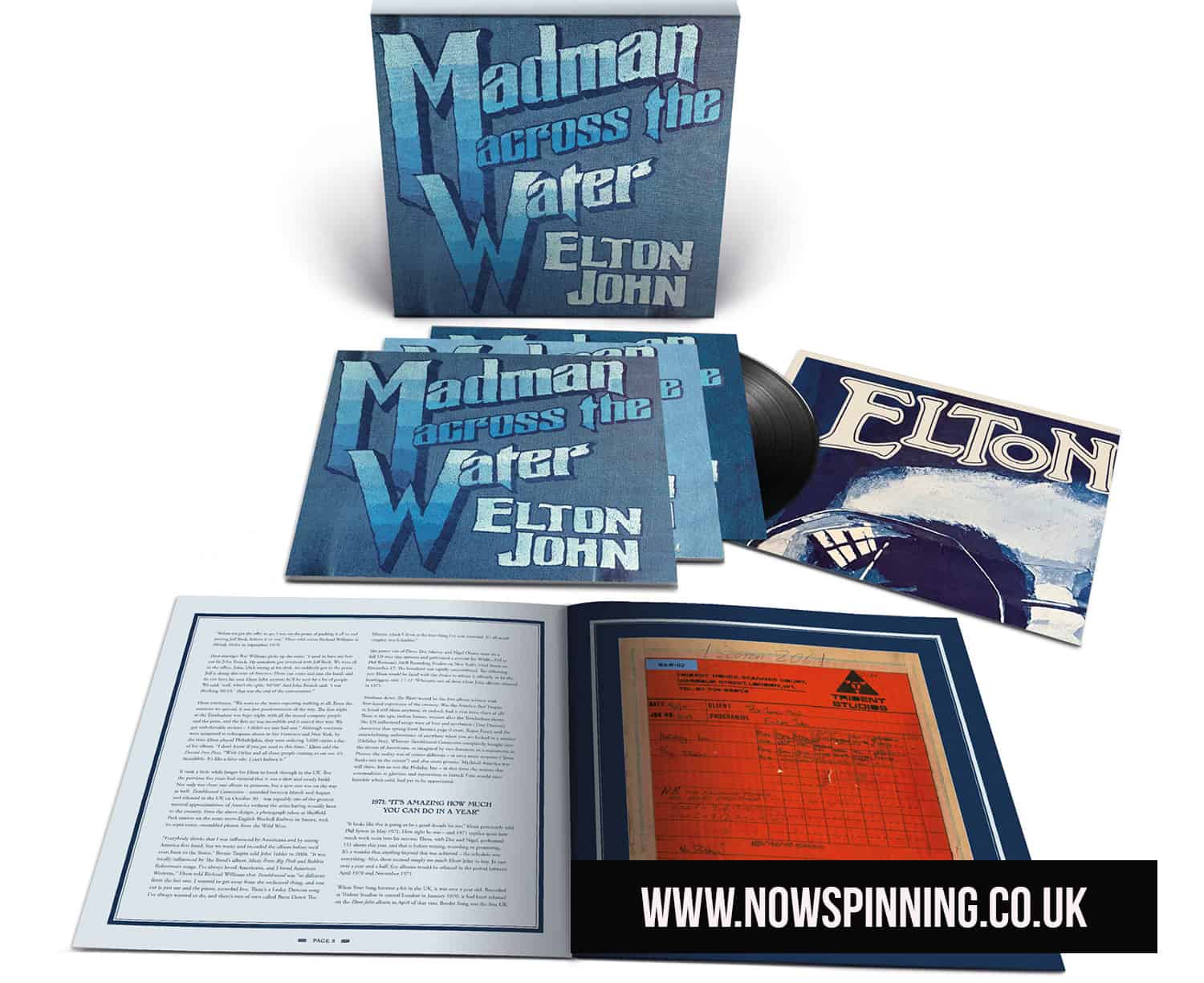 Elton John Madman Across The Water - 50th Anniversary Reissue Announced