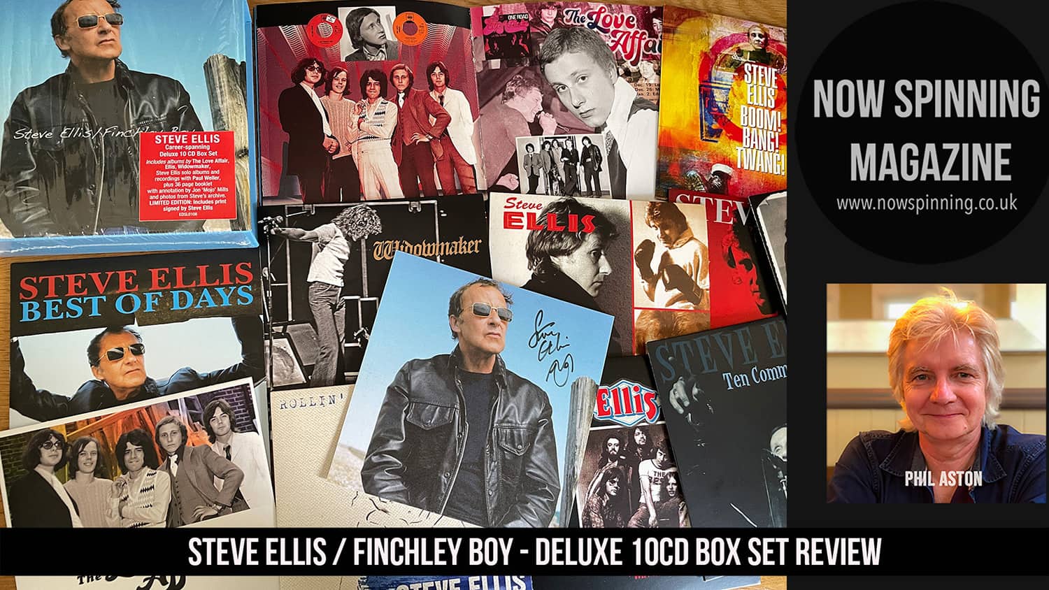 Steve Ellis Finchley Boy Deluxe 10CD Box Set Review