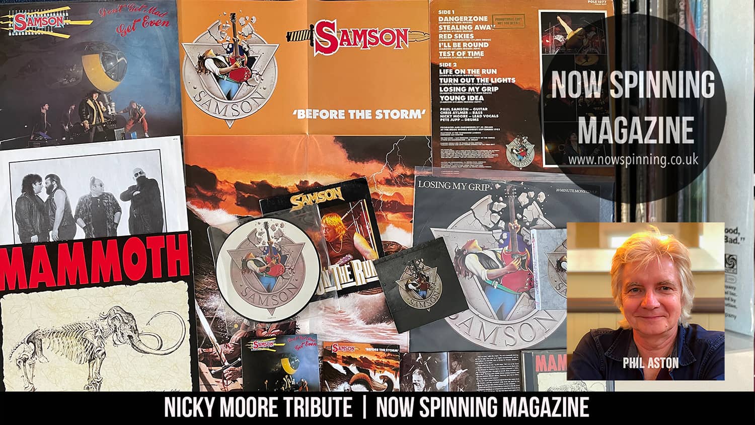 Nicky Moore Tribute - Samson and Mammoth Vocalist