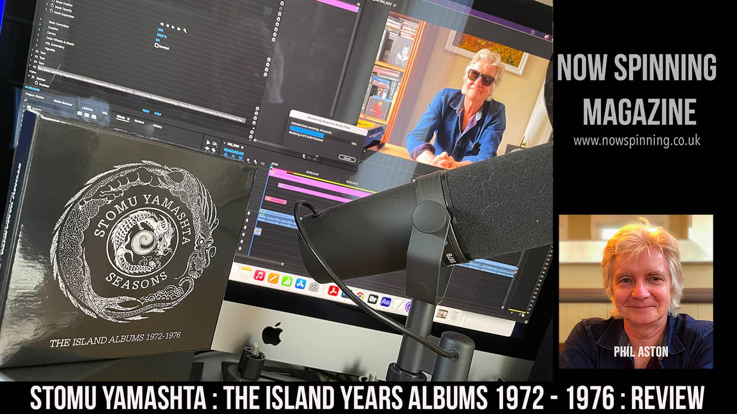 Stomu Yamashta Seasons The Island Albums CD Box Set Video Review