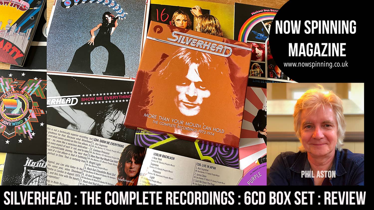 Silverhead :More Than You Mouth Can Hold: 6CD Box Review - Michael Des Barres