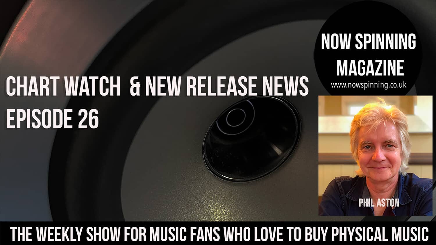 Chart Watch - New Release News - Music Biz Chat Ep 26 - Now Spinning Magazine with Phil Aston