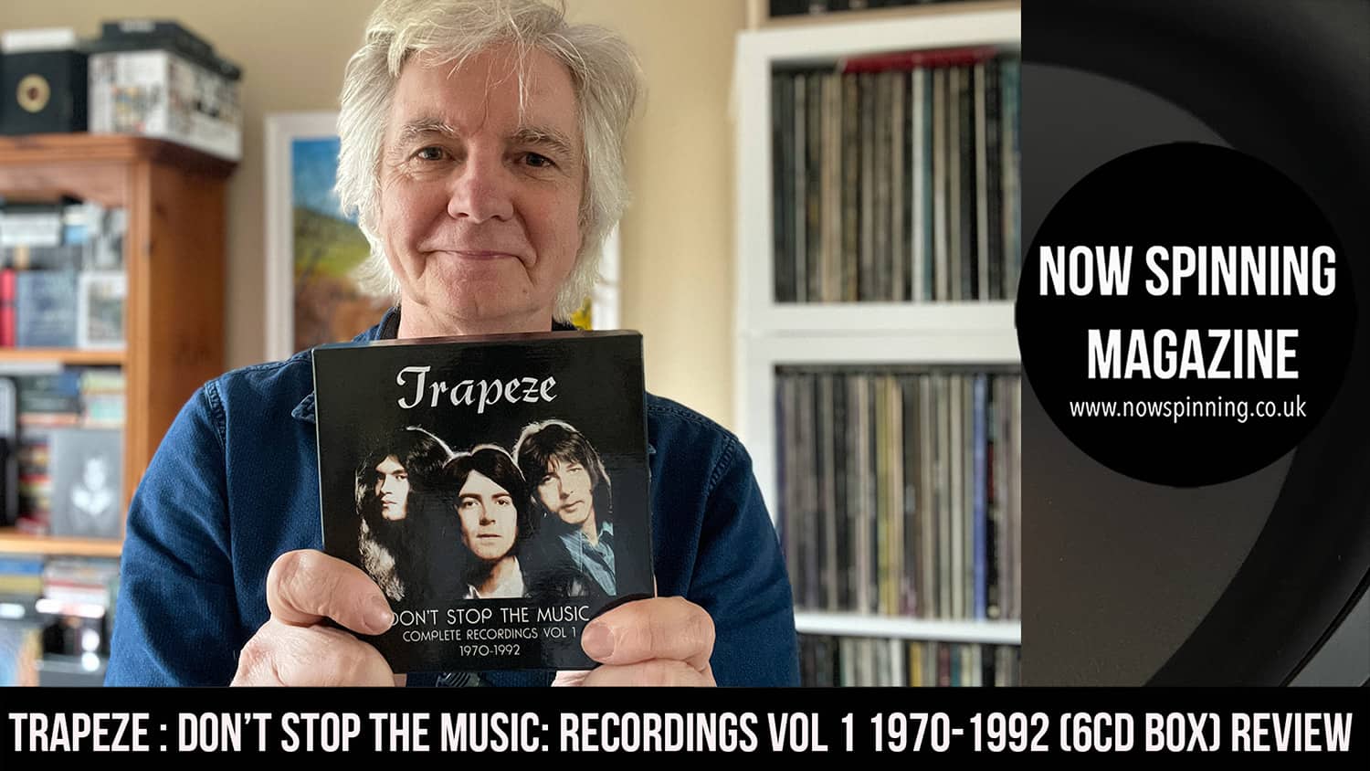 TRAPEZE Don’t Stop The Music: Complete Recordings Vol 1 1970-1992 (6CD box) Review
