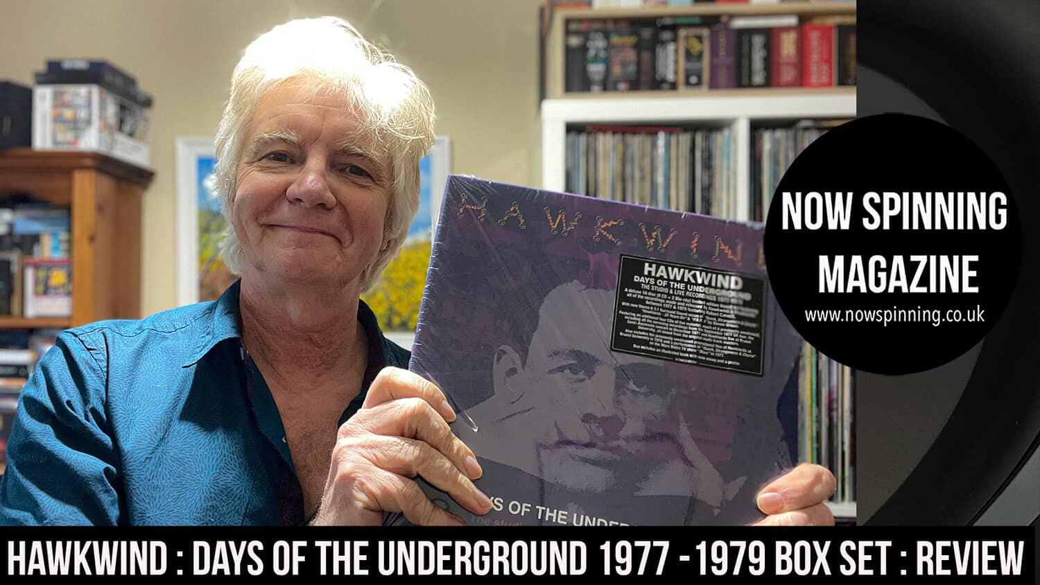 Hawkwind : Days of The Underground 1977 to 1979 : 8CD Box Set Blu Ray : Review