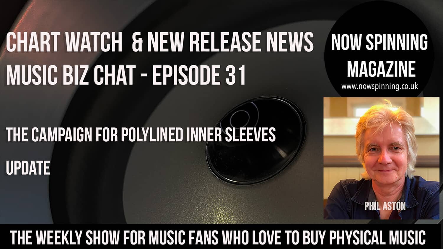 Chart Watch Ep31 - New Release News - Campaign for Poly Lined Inner Sleeves on all new vinyl