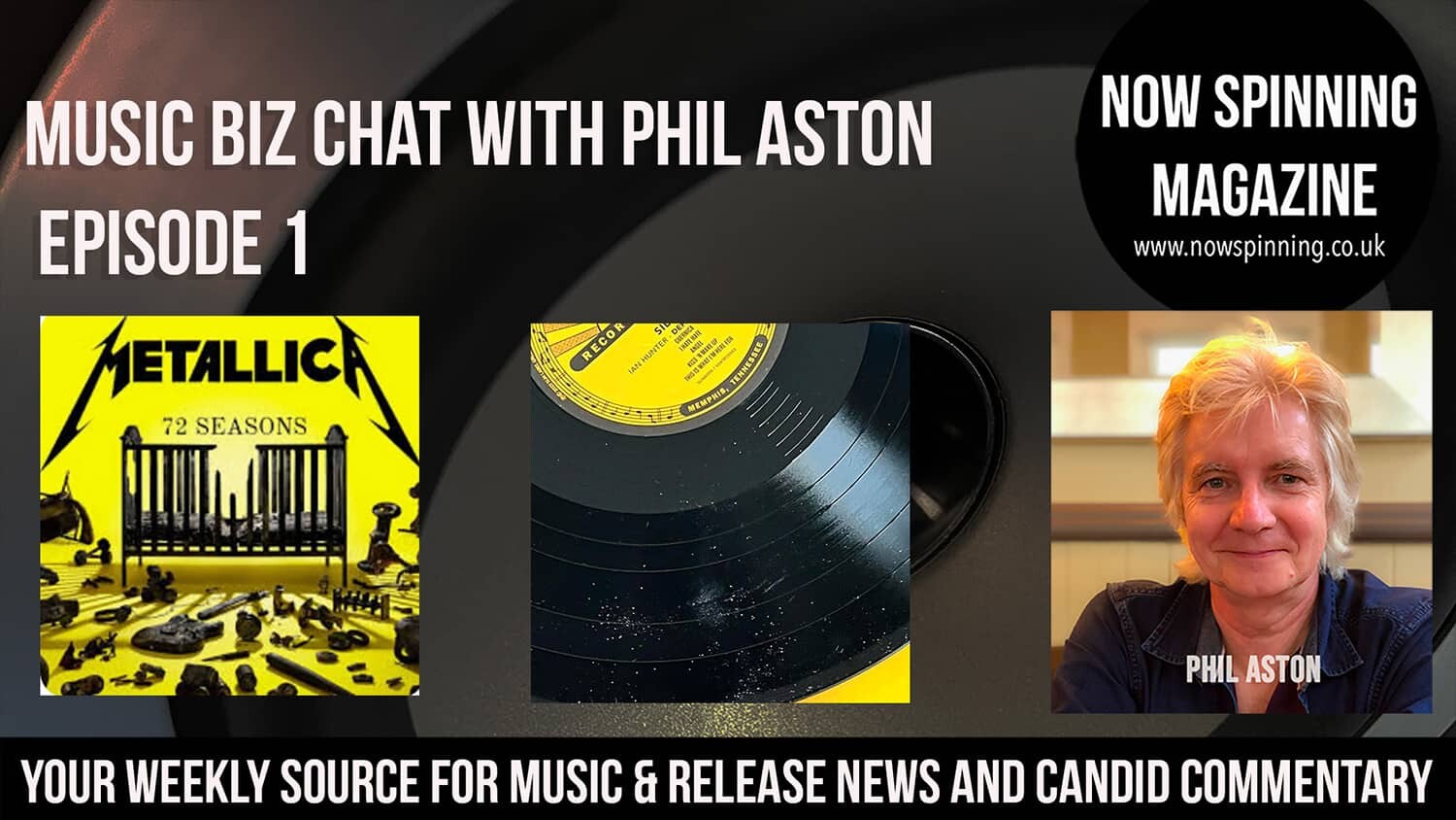 Metallica 72 Seasons Review - Vinyl Quality Issues - Judas Priest - Music Biz Chat with Phil Aston