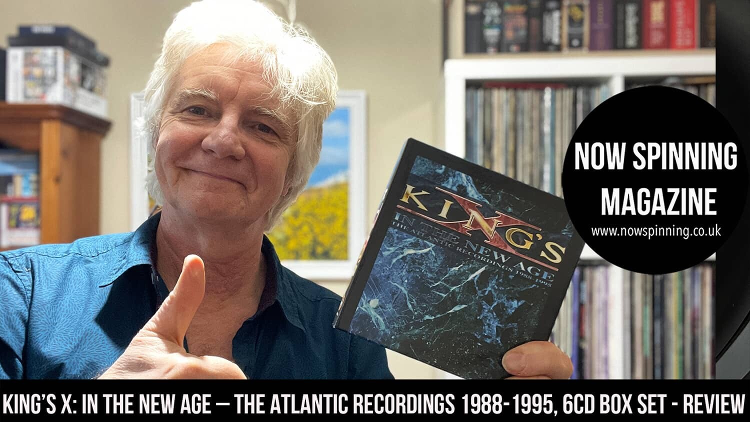 King’s X: In The New Age – The Atlantic Recordings 1988-1995, 6CD Box Set Cherry Red Records