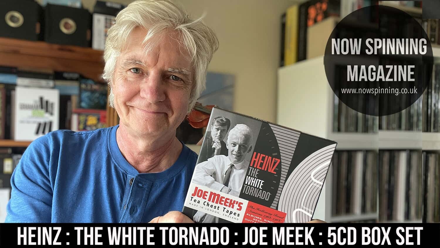 Heinz : The White Tornado : Joe Meeks Tea Chest Tapes : 5CD Box Set Review