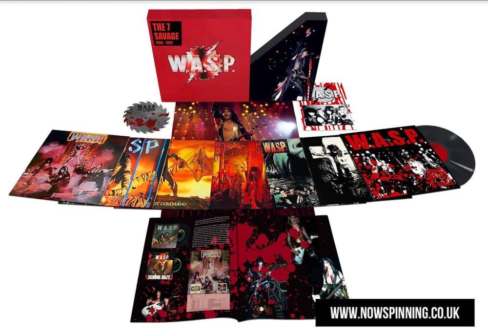 W.A.S.P.'s Epic Journey Through "The 7 Savage" Vinyl Boxset - Madfish Records