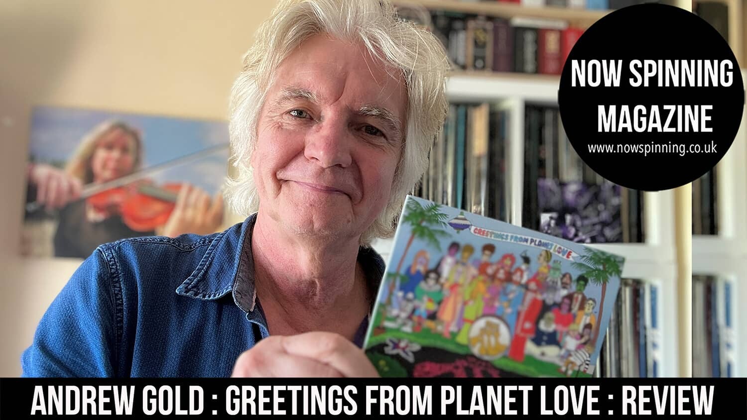 Andrew Gold : The Fraternal Order of The All - Greetings From Planet Love : Review