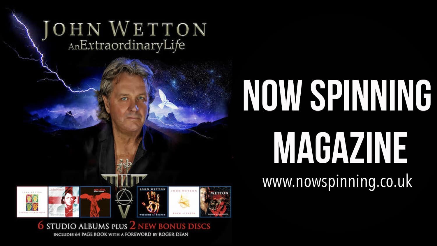John Wetton An Extraordinary Life 8CD Box Set To Be Released on 24th November 2023