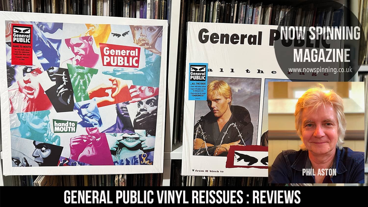 General Public Vinyl Reissues Reviewed - All The Rage and Hand To Mouth