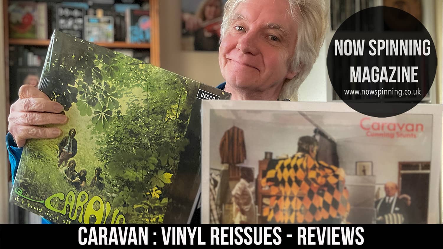 Caravan Vinyl Albums Reissues : If I Do It All Over Again, I'd Do It All Over You & Cunning Stunts