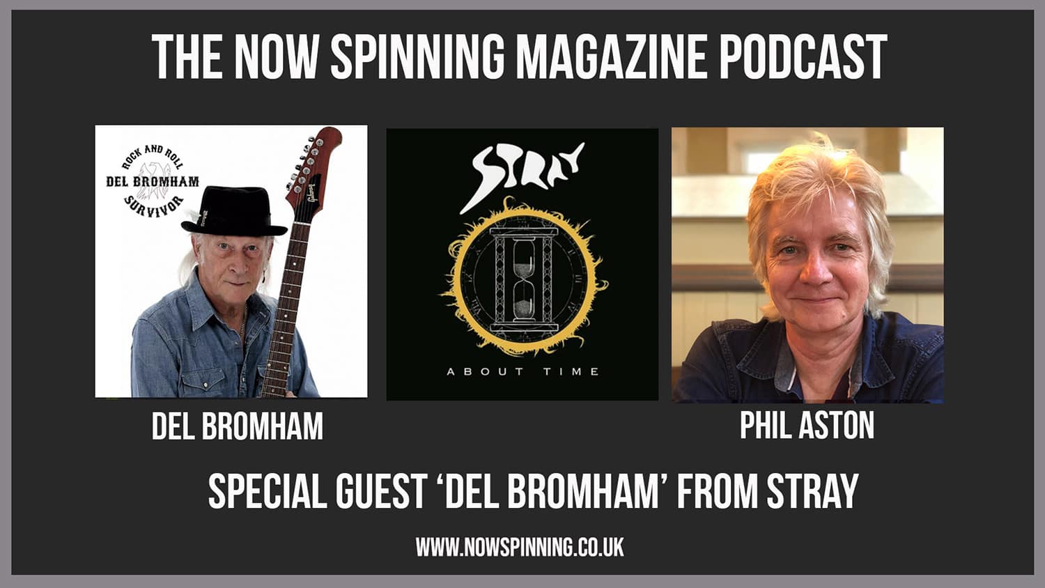Del Bromham Talks to Phil Aston About the New Stray Album 'About Time'