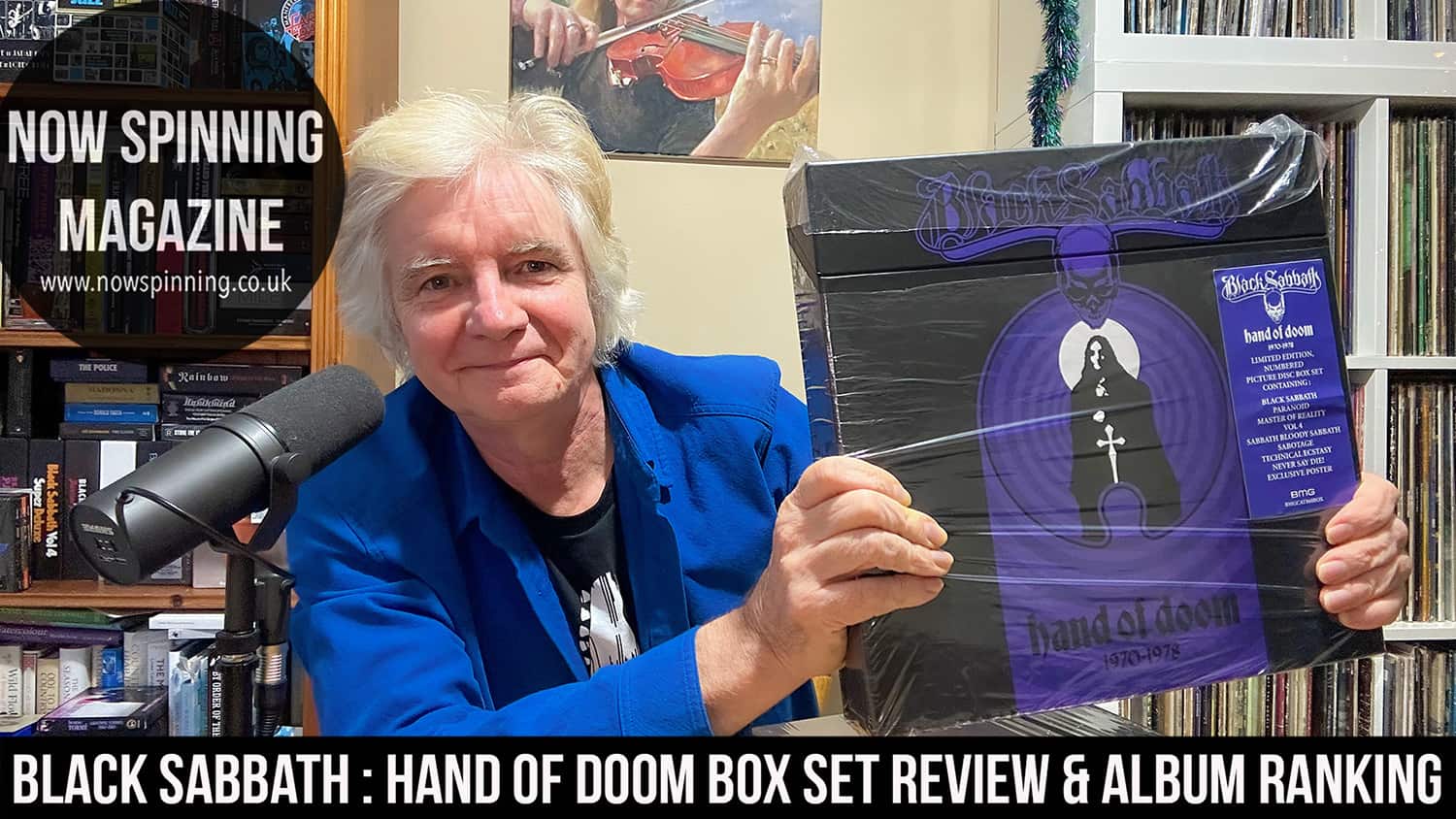Black Sabbath : Hand of Doom : Picture Disc Box Set : Review