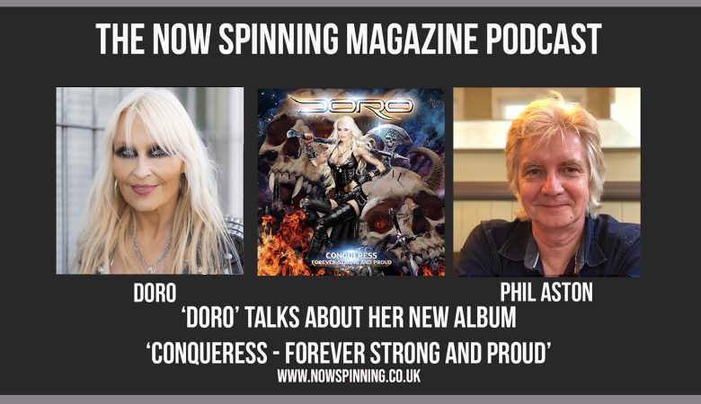 DORO, The Metal Queen, talks about her newest album, Conqueress - Forever Strong and Proud and looks back at her career as she celebrates 40 years in the music business.
