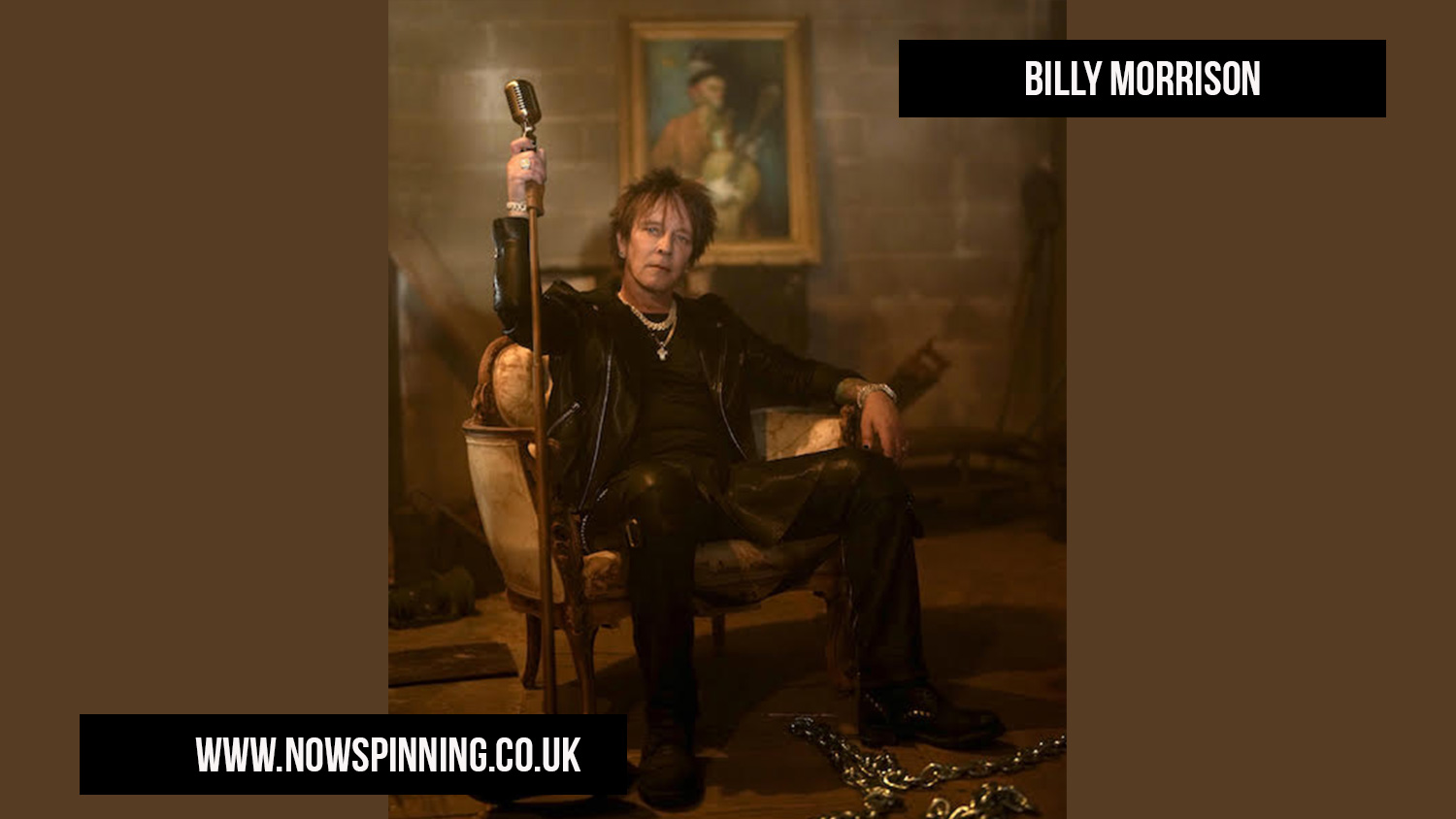 Billy Morrison new solo album The Morrison Project Due April 19th 2024