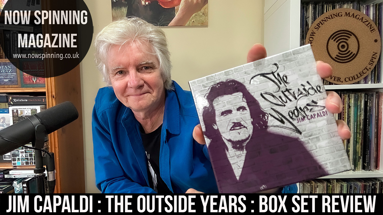 Jim Capaldi : The Outside Years, 4CD Remastered Box Set Review