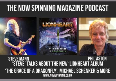 Steve Mann talks about the new Lionheart album The Grace Of A Dragonfly