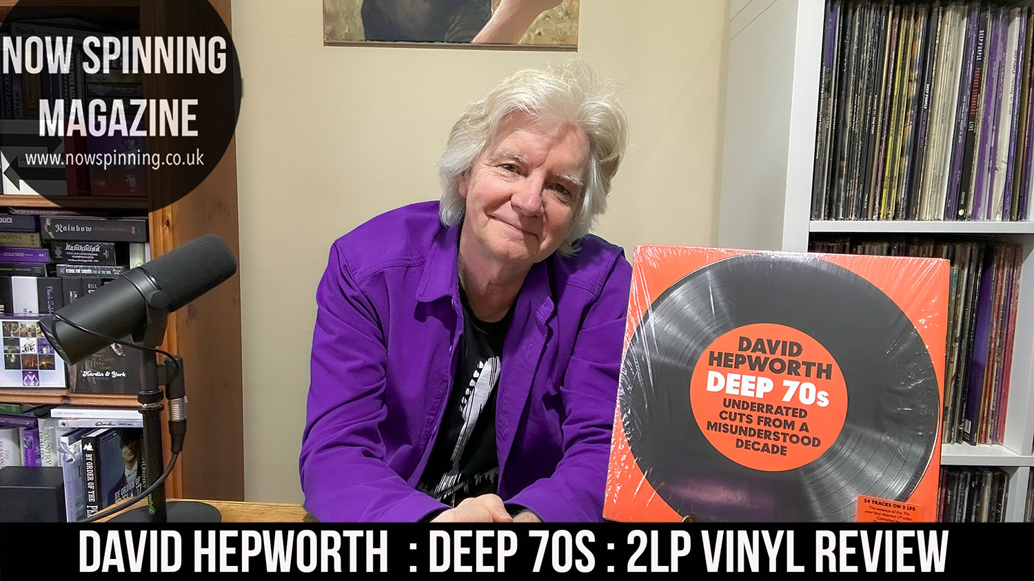 David Hepworth : Deep 70s : Underrated Cuts From a Misunderstood Decade : 2LP Vinyl Review