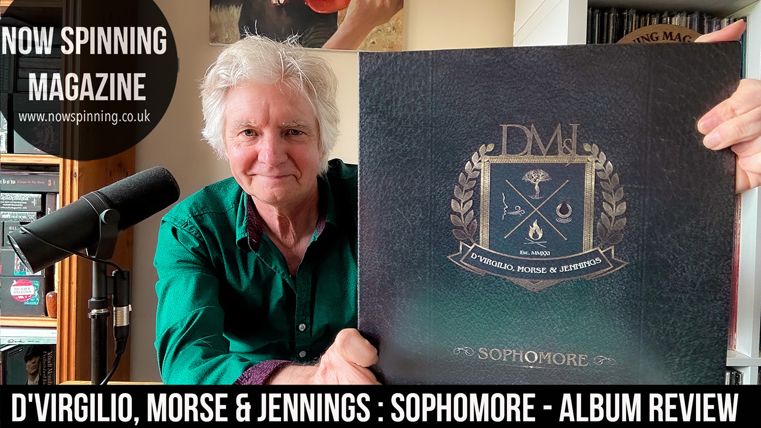 D'Virgilio, Morse & Jennings : Sophomore - Vinyl Album Review