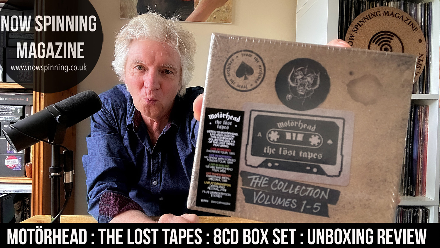 Motörhead : The Lost Tapes : 8CD Box Set - review