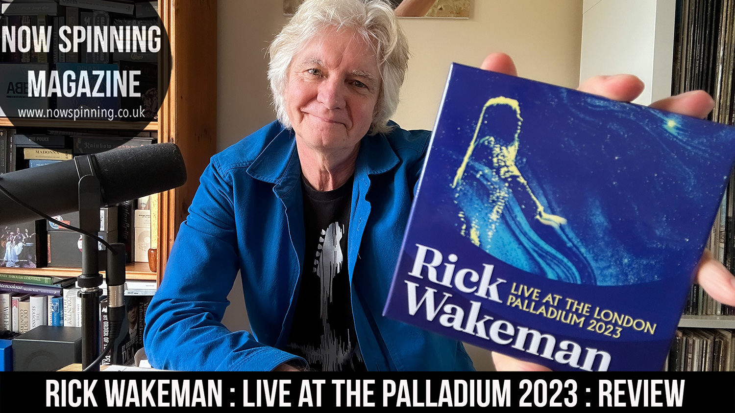 Rick Wakeman : Live at The Palladium 2023 : 4CD Box Set Review