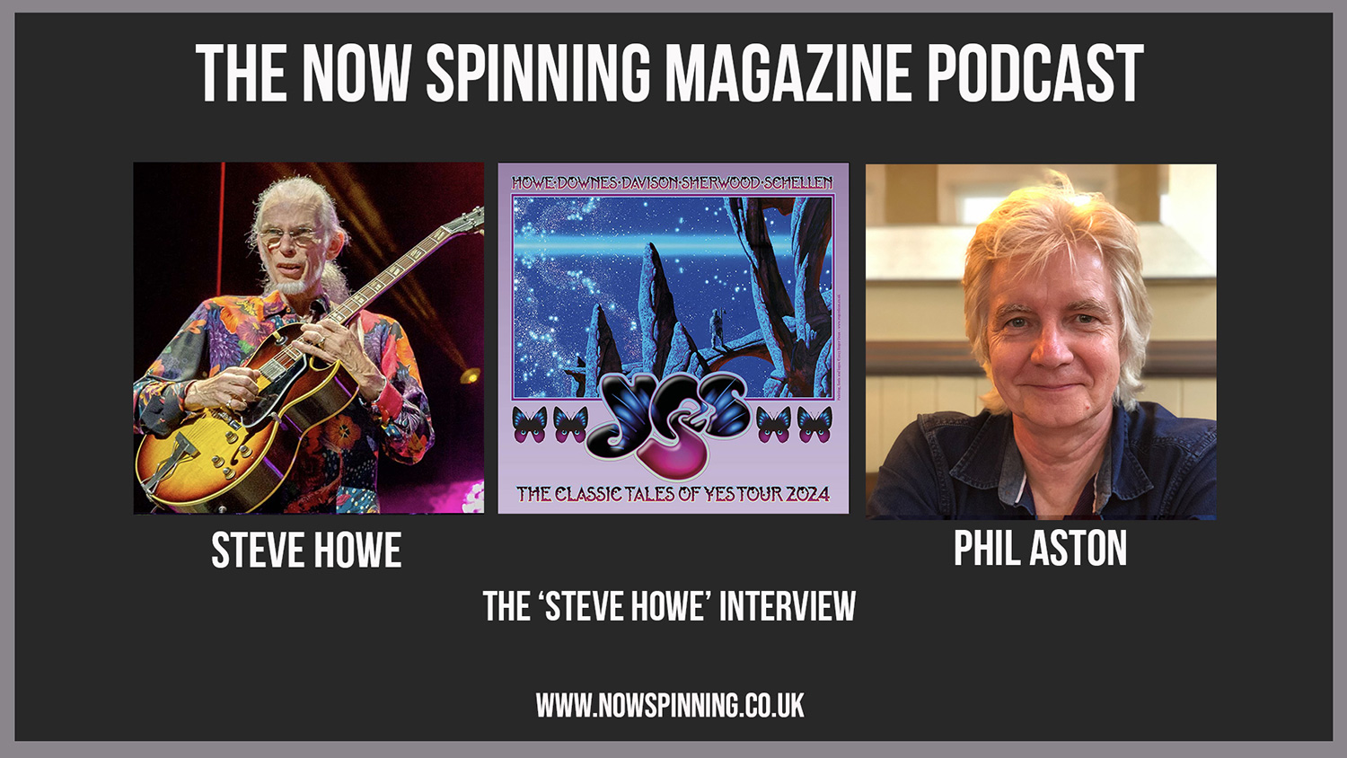 Steve Howe Interview : Steve Howe from YES talks to Phil Aston