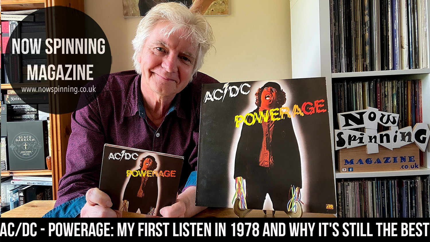 AC/DC Powerage: My First Listen in 1978 and Why It's Still the Best AC/DC Album for me