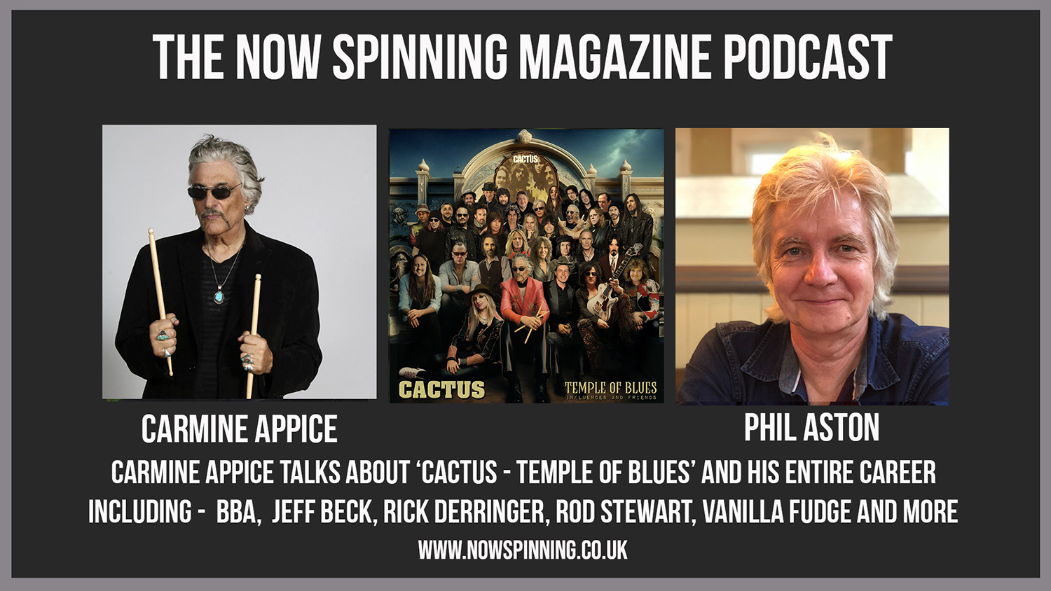 Carmine Appice Reveals Untold Stories: Cactus, Jeff Beck, Rod Stewart & More | Exclusive Interview