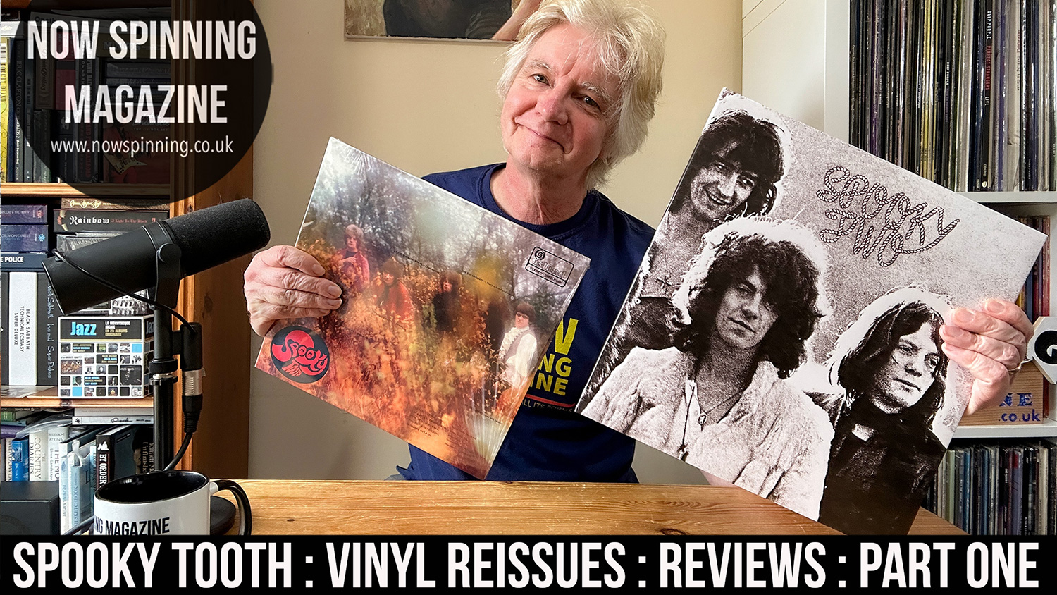 I'm thrilled to discuss the recent vinyl reissues of the first two albums by Spooky Tooth, a band that holds a special place in my heart.