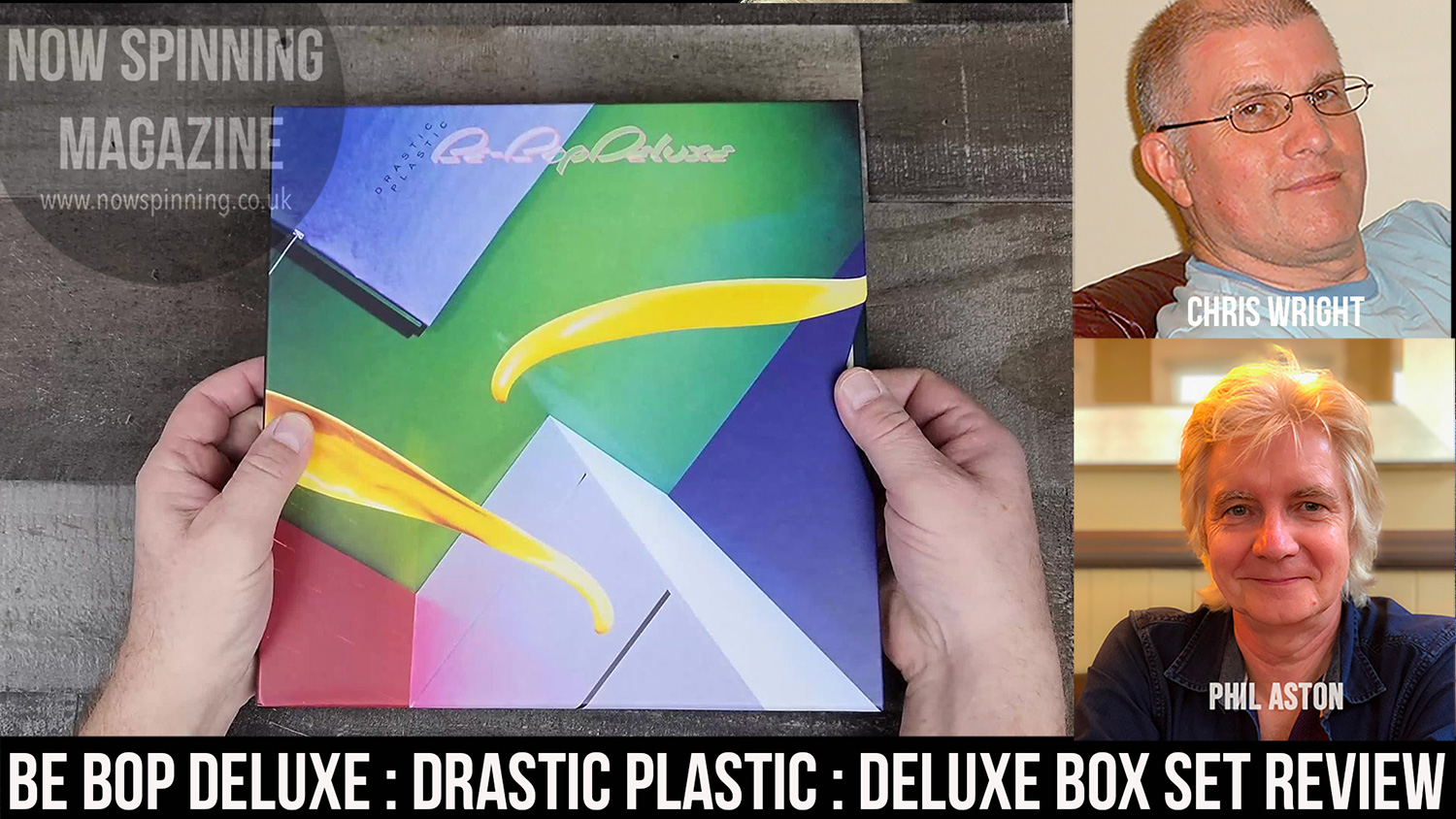 Chris Wright reflects on Drastic Plastic, Be Bop Deluxe's final studio album and the fabulous 2021 six disc deluxe edition