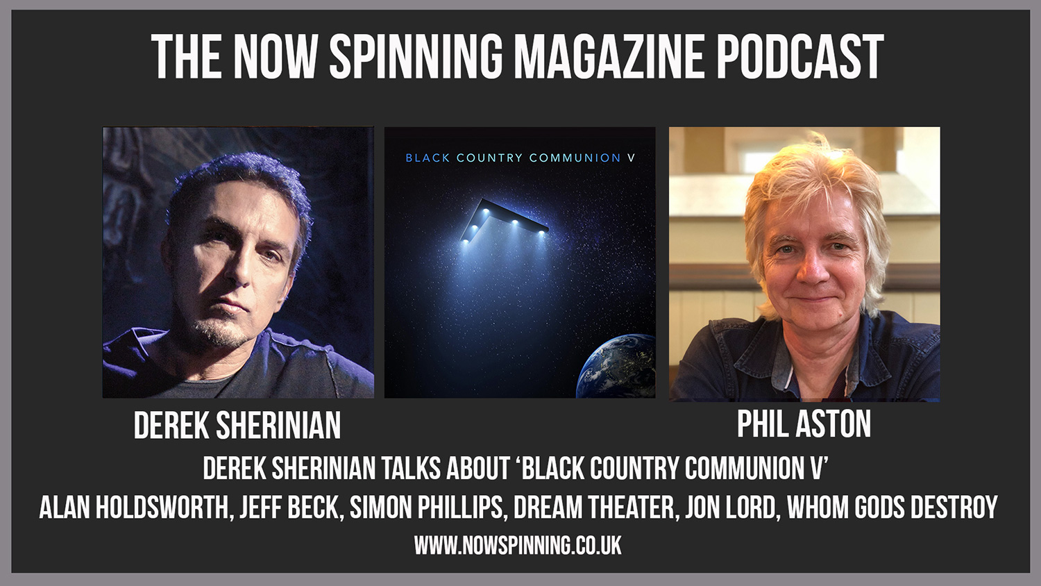 Derek Sherinian Interview - Black Country Communion V and Tour?