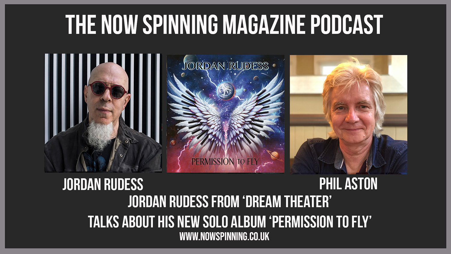 Jordan Rudess (Dream Theater) talks about 'Permission To Fly' - PODCAST