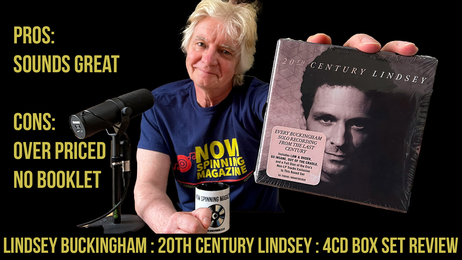 Lindsey Buckingham : 20th Century Lindsey 4CD Box Set Review