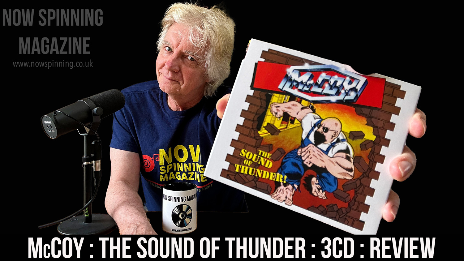 McCoy : The Sound of Thunder : 3CD Box Set for fans of Gillan and Samson