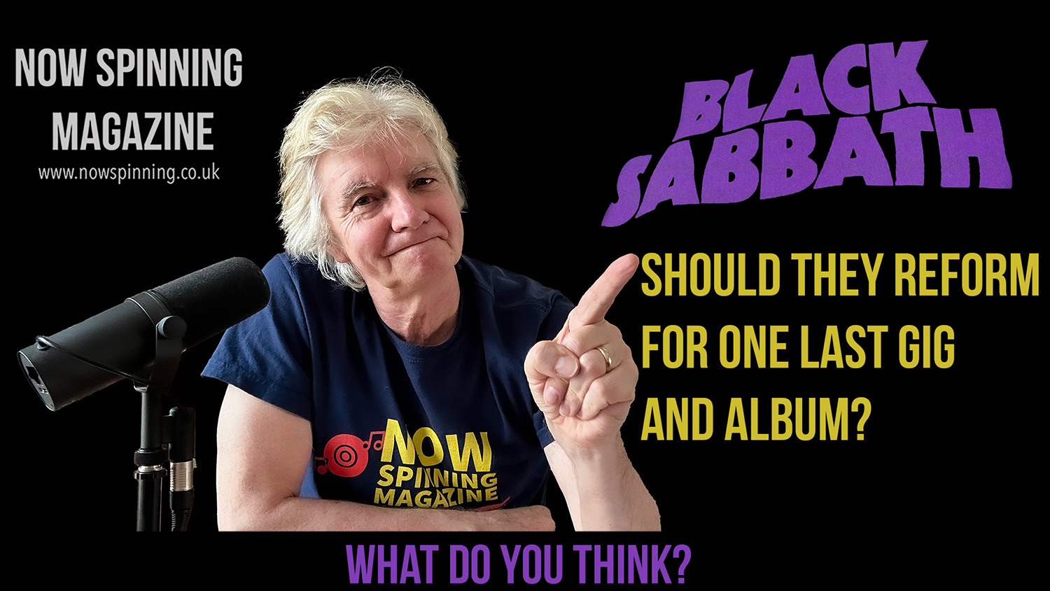 Should Black Sabbath Reform for one more Concert and Album?