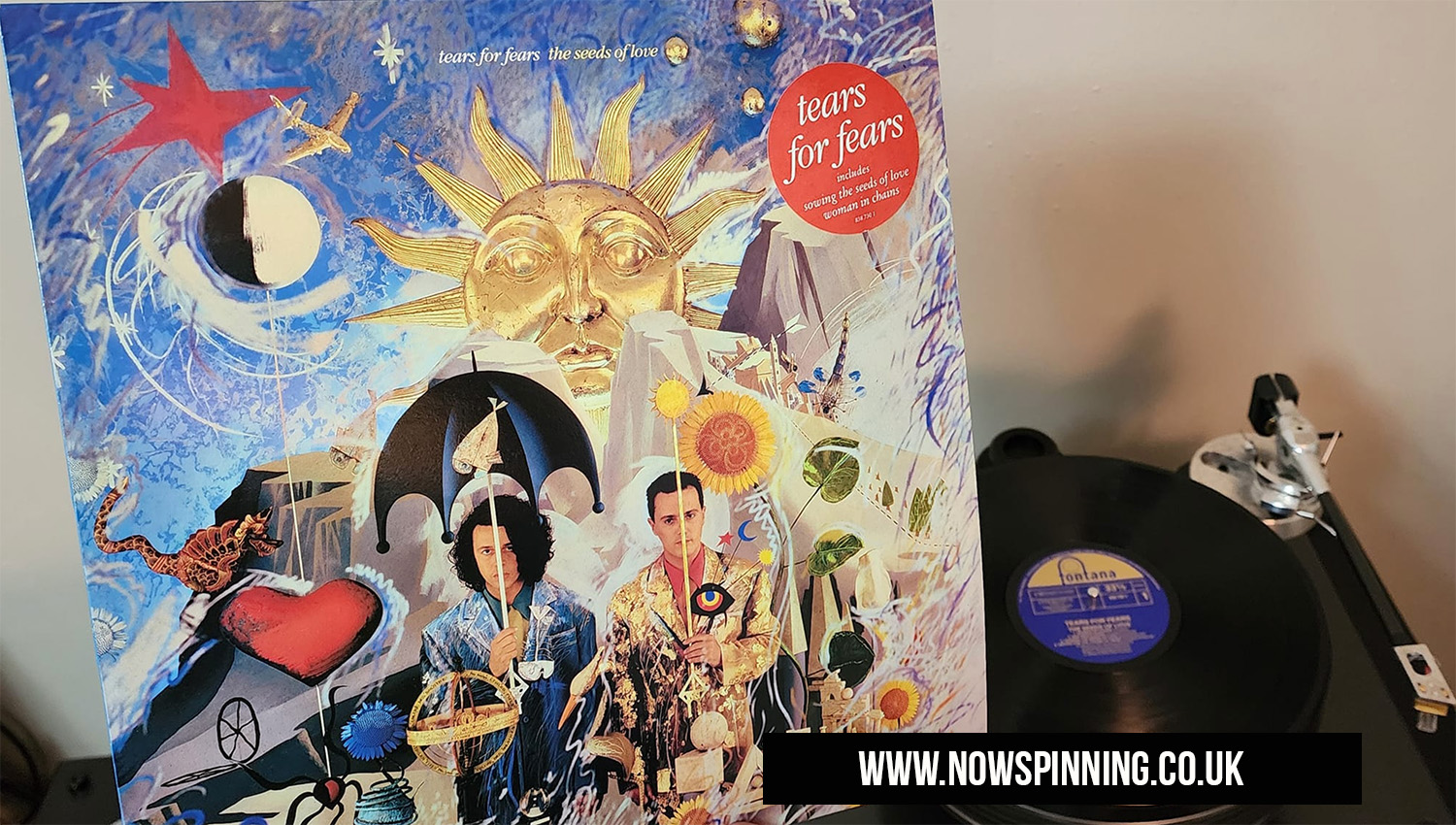 Somewhat after the event, admittedly, but in recent years I've felt more and more that accolade should go to Tears For Fears' 1989 masterwork The Seeds Of Love, seen here as an essentially mint, original 1989 Fontana UK pressing.