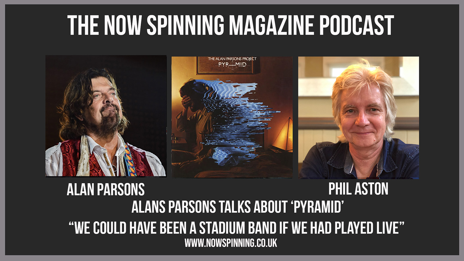 Interview with Alan Parsons: Celebrating 'Pyramid' and Reflecting on a Storied Career