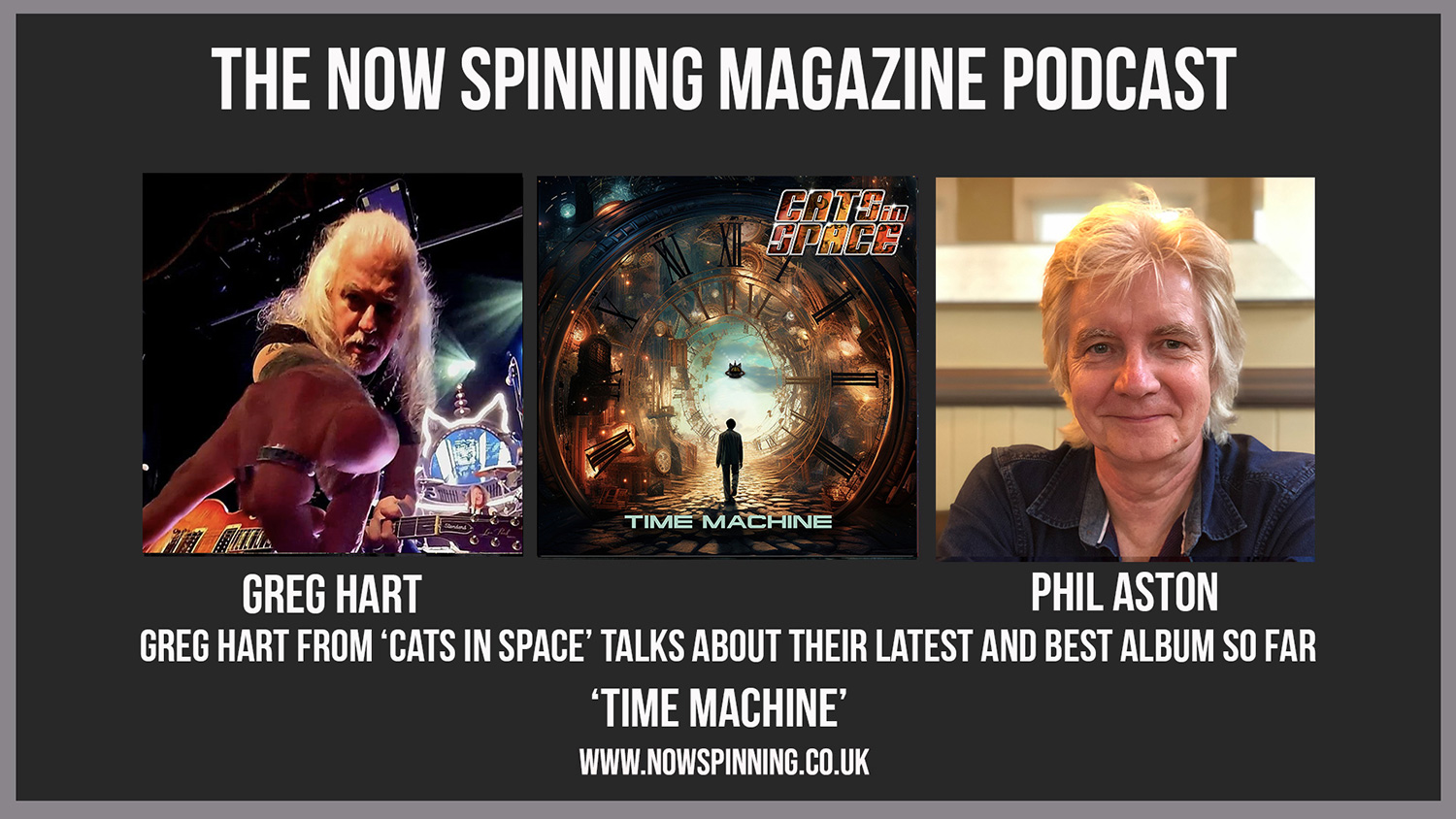 Interview with Greg Hart of Cats in Space – The Making of ‘Time Machine’