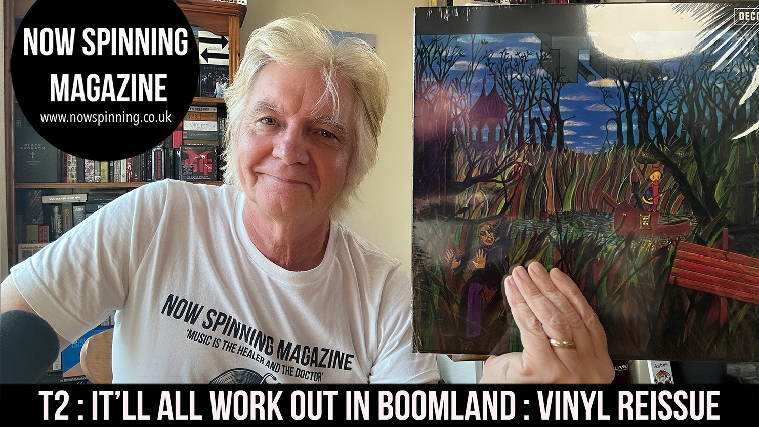 T2 : It'll All Work Out In Boomland : Long Lost PROG Classic Get a Vinyl Reissue